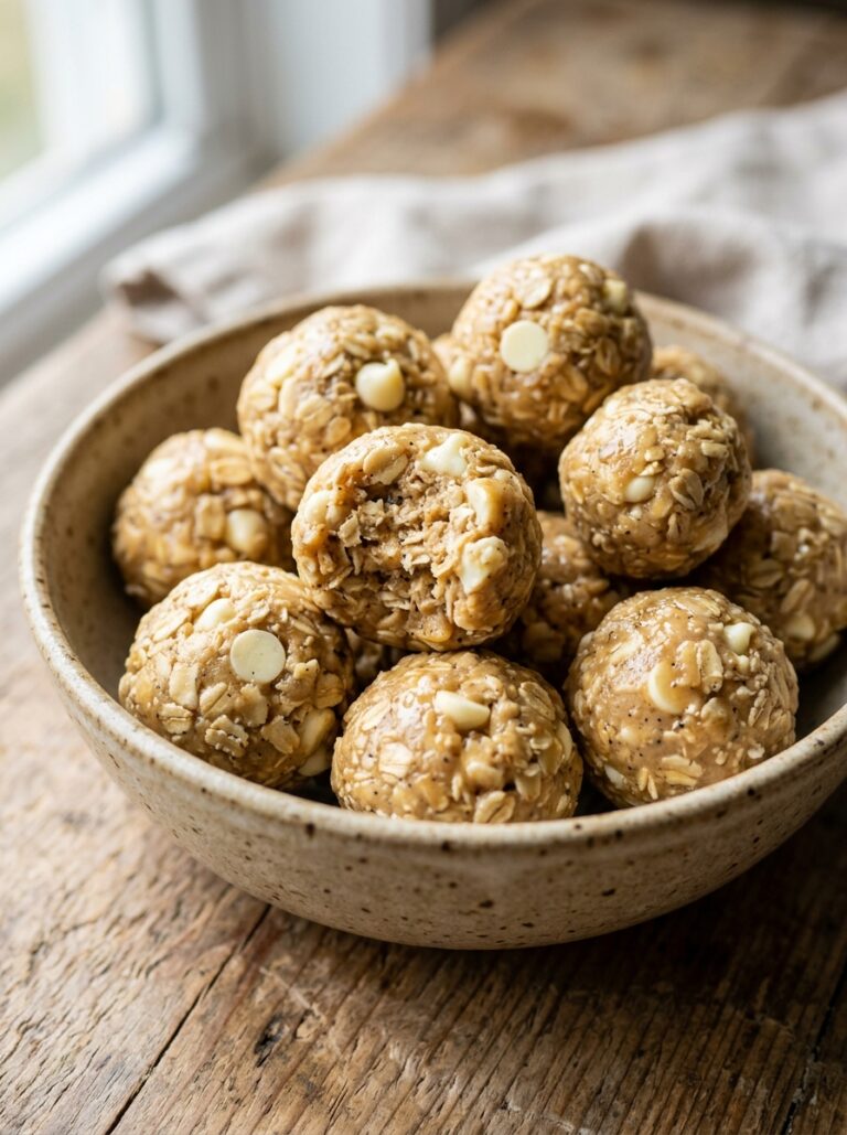 high protein white chocolate bites 17 White chocolate protein bites 202605042118