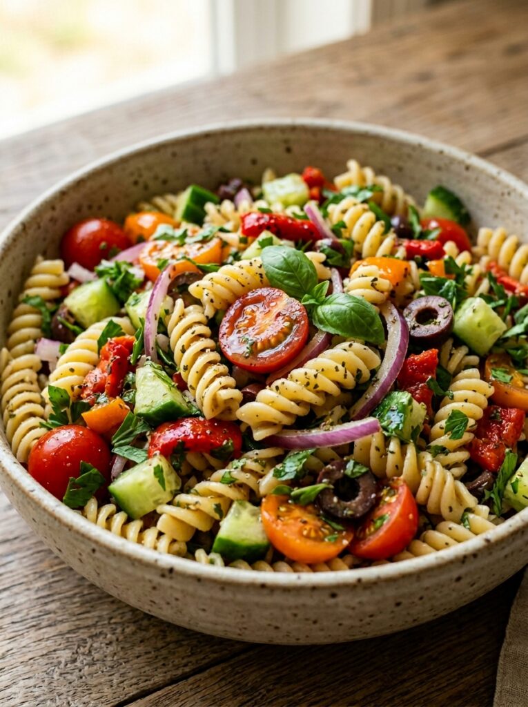 Zesty Italian Vinaigrette Rotini Salad: A Homemade Recipe for Fresh, Flavorful Meals 12 Zesty Italian vinaigrette rotini… 202606031735